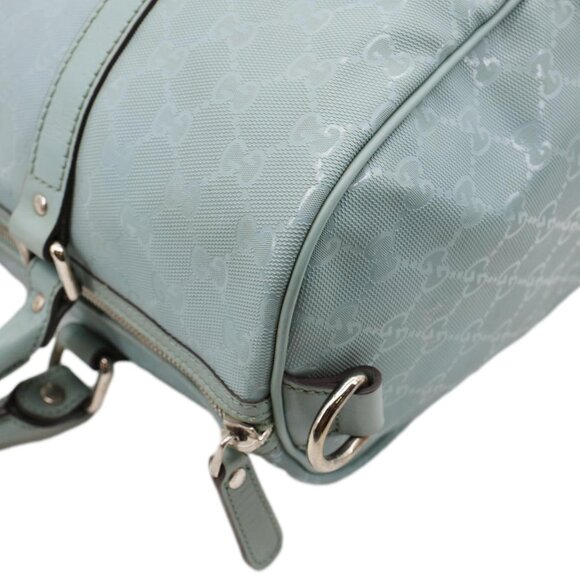 Gucci Joy Medium GG Imprime Boston Bag Light Blue 193603 - Picture 6 of 13